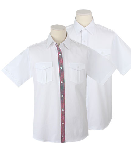 #zs1312 shoulder knot shirts_white